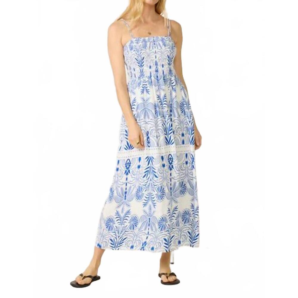 NEW Z SUPPLY nadine palm maxi dress in nautical